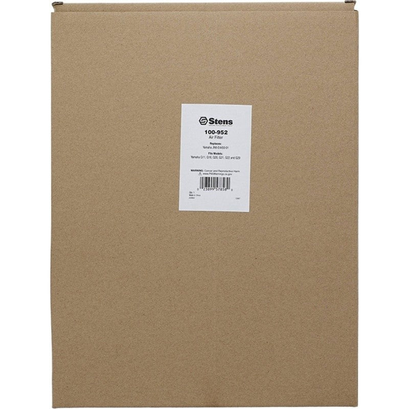 REPLACES YAMAHA AIR FILTER JN6-E4450-01 FOR G11 G16 G20 G21 G22 STENS 100-952