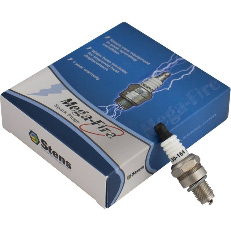 MEGA - FIRE SPARK PLUG REPLACES 4PC REPLACES NGK SPARK PLUG 806 STENS 130 - 164 - 4 - OPE Quality Parts