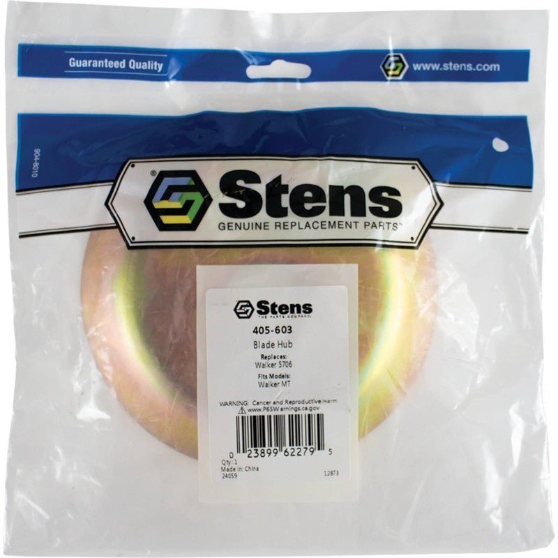 REPLACES WALKER BLADE HUB 5706 FITS MT REPLACEMENT FOR LAWN MOWER STENS 405 - 603 - OPE Quality Parts