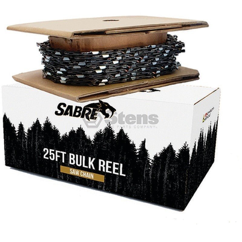 SABRE CHAIN REEL K1L - 025U OREGON 25' TITANIUM J50C - 1P25 K1L25R STENS 098 - 6256 - OPE Quality Parts