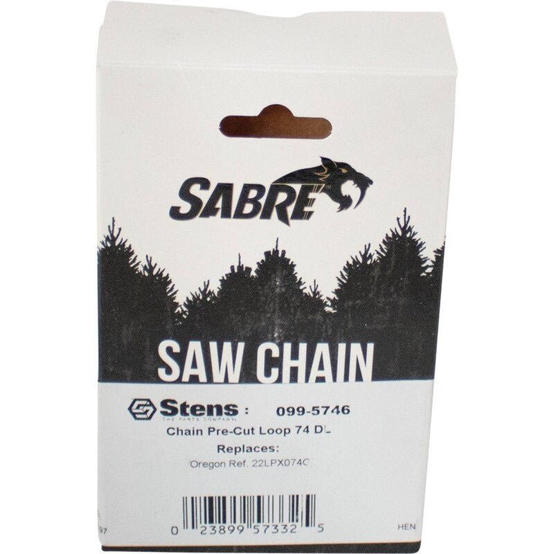 SABRE CHAINSAW CHAIN K3C - 074G MS 360 FITS 260 J63C - 1PL74 L74 74 STENS 099 - 5746 - OPE Quality Parts