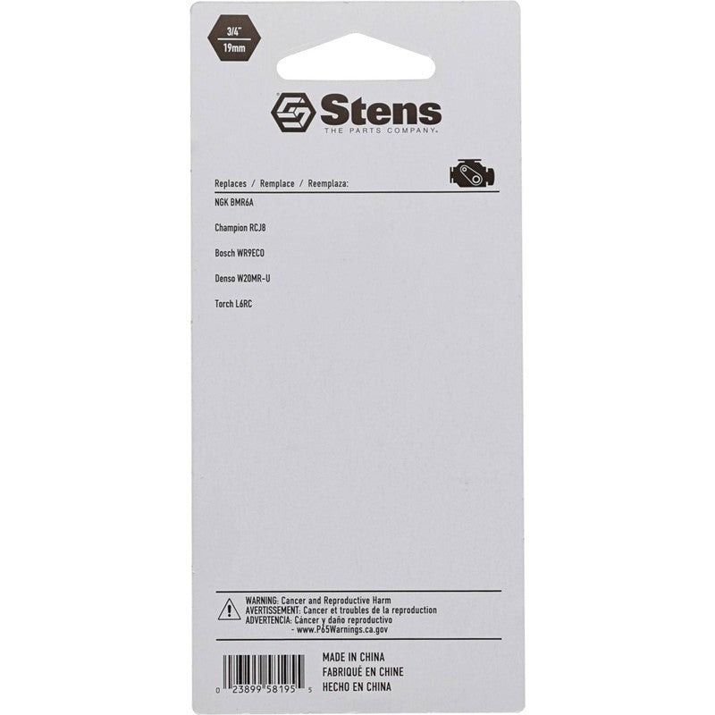 10PC REPLACES NGK SPARK PLUG BMR6A CHAMPION TORCH RCJ8 L6RC STENS 131-008RT-STN