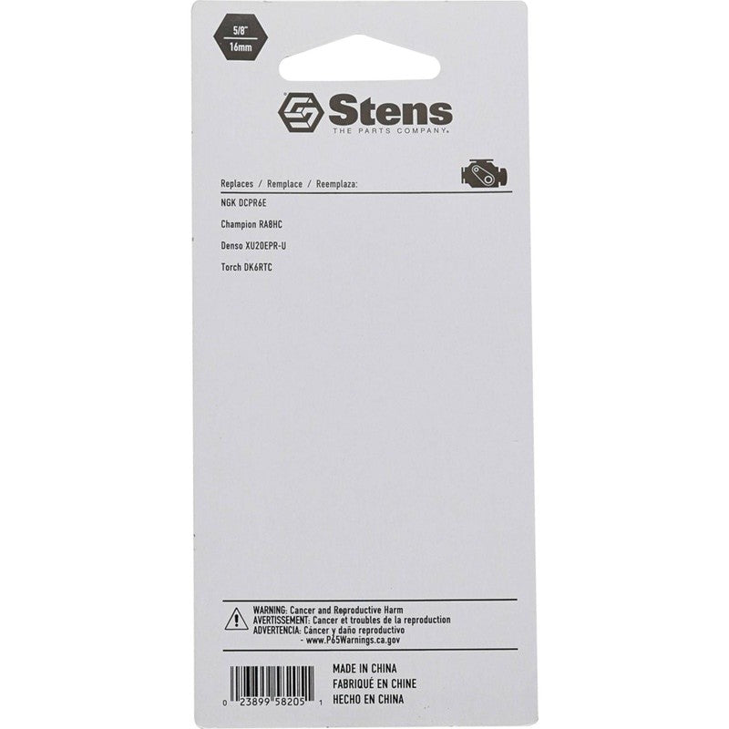 10PC REPLACES NGK SPARK PLUG DCPR6E DK6RTC RA8HC 6E STENS 131 - 021RT - STN - OPE Quality Parts