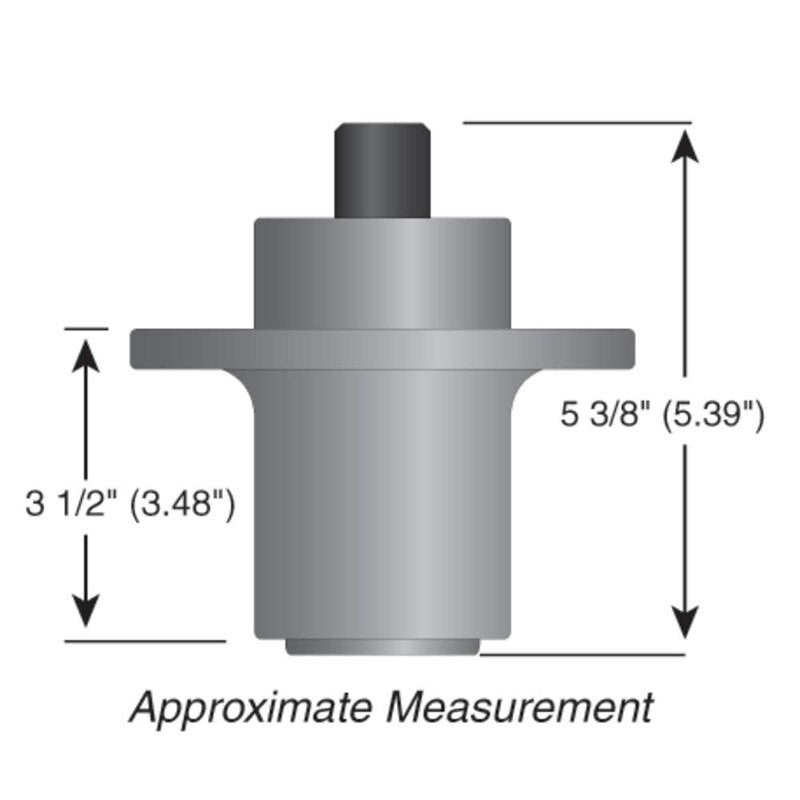 REPLACES HUSTLER SPINDLE ASSEMBLY 601804 FOR 929125 ZERO - TURN STENS 285 - 322 - OPE Quality Parts