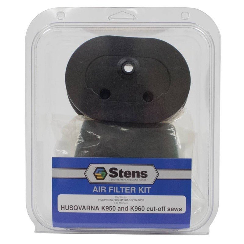 REPLACES HUSQVARNA AIR FILTER KIT 506347002 K950 K960 CUT - OFF SAWS STENS 605 - 496 - OPE Quality Parts