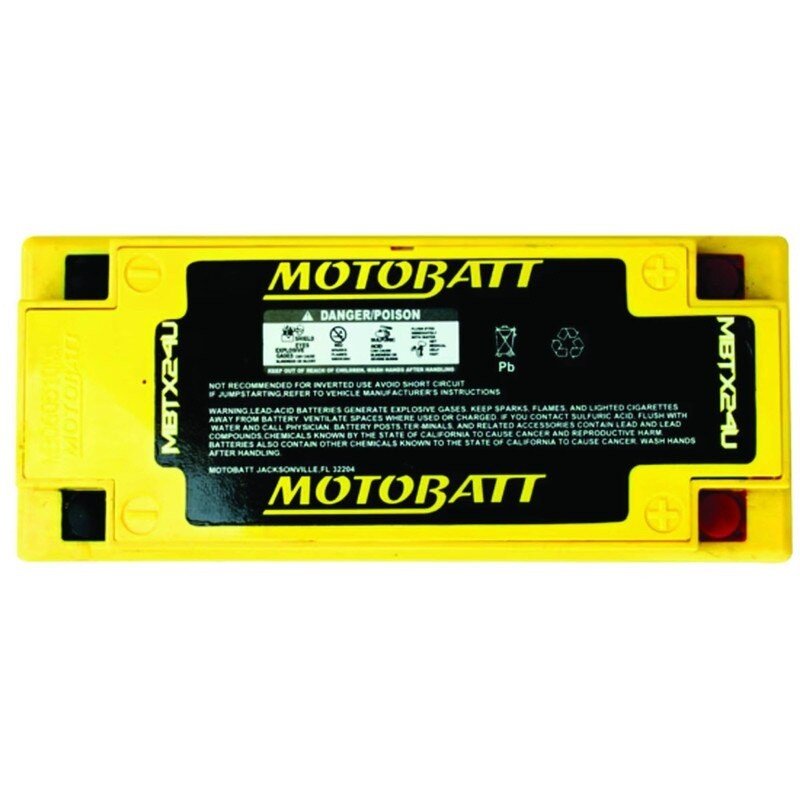 MOTOBATT BATTERY 0745 - 059 HONDA 31500 - 371 - 671 KAWASAKI YAMAHA STENS MBTX24U - OPE Quality Parts