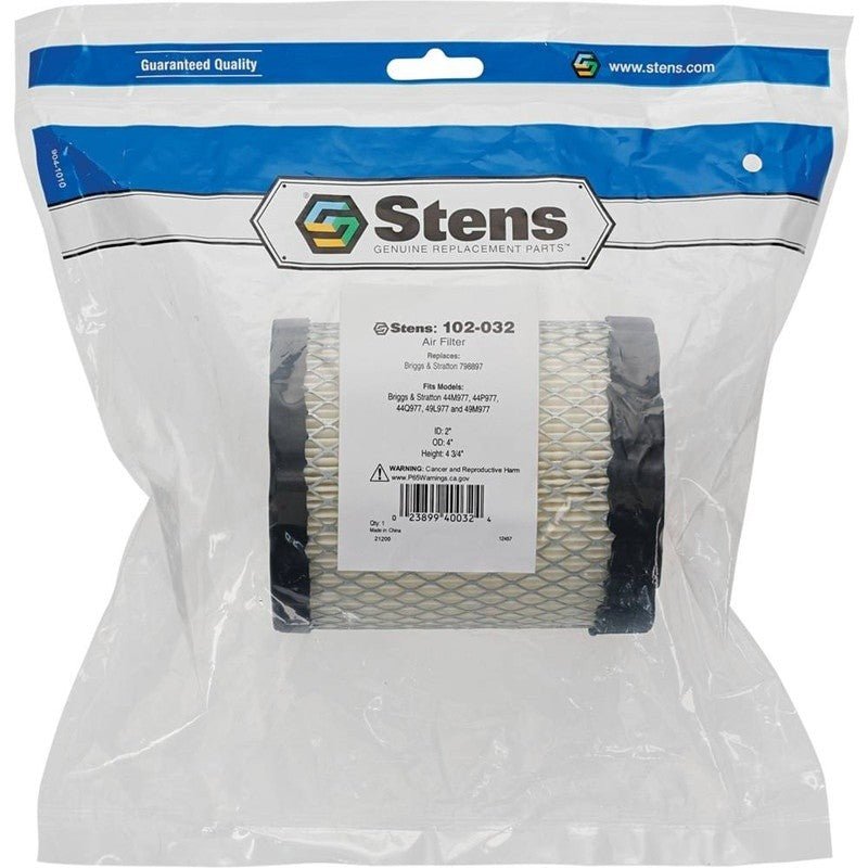 REPLACES BRIGGS AND FITS STRATTON AIR FILTER 44M977 49M977 44P977 STENS 102 - 032 - OPE Quality Parts
