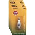 6PC REPLACES NGK RESISTOR SPARK PLUG 649333 UNIVERSAL BPMR7A STENS 130 - 204 - 6 - OPE Quality Parts