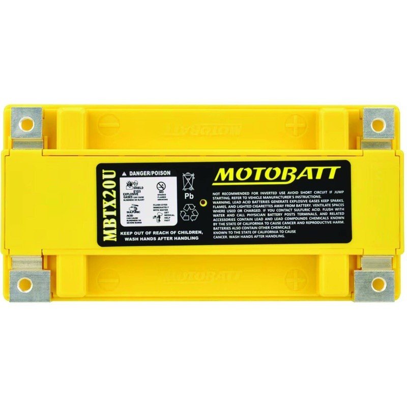 MOTOBATT BATTERY 0645 - 020 ARROWHEAD 12V 21AH FOR HARLEY 65989 - 97 STENS MBTX20U - OPE Quality Parts