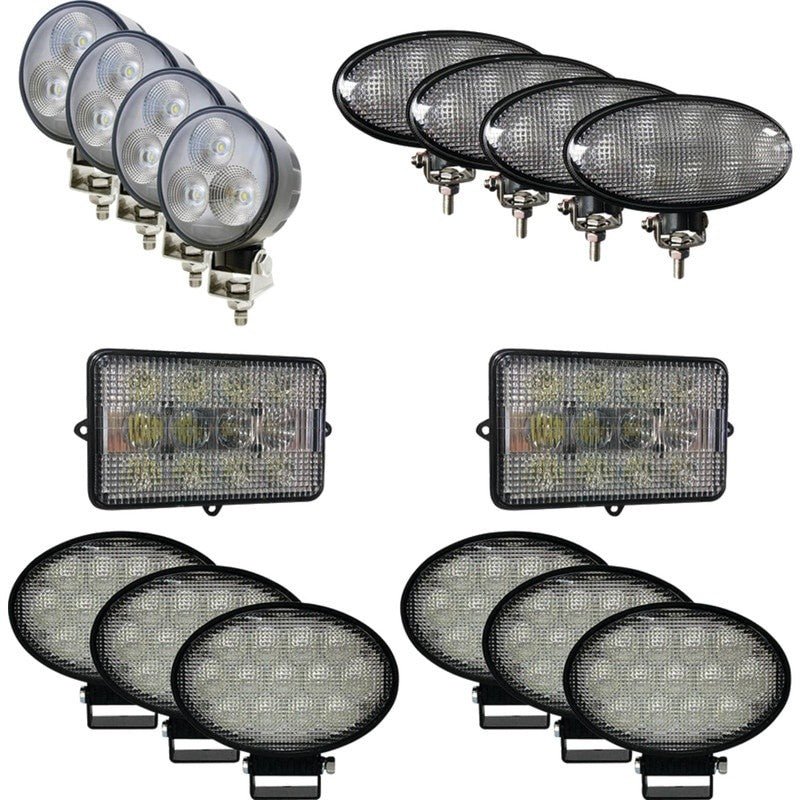 TIGER LIGHTS REPLACES JOHN DEERE LED LIGHT KIT TIGER LIGHTS S550 STENS JDKIT - 6 - OPE Quality Parts