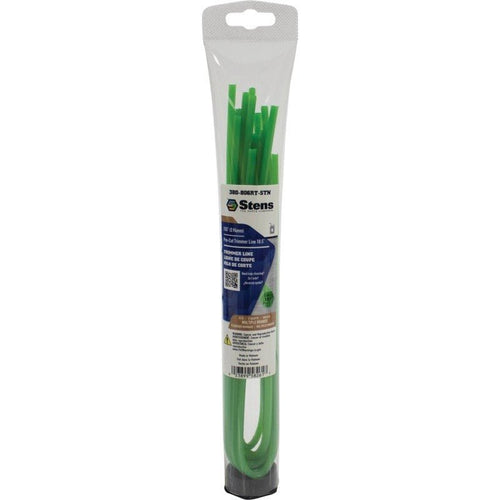6PC SILVER STREAK EDGE TRIMMER LINE TRIMMER LINE 0.155 HEX STENS 380 - 806RT - STN - OPE Quality Parts