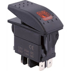 TIGER LIGHTS REPLACES TIGER LIGHTS LED ROCKER SWITCH 12-24V ORANGE STENS TLSW2-O