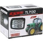 TIGER LIGHTS REPLACES JOHN DEERE LED WORK LIGHT AL172569 5620 5720 STENS TL7130L - OPE Quality Parts