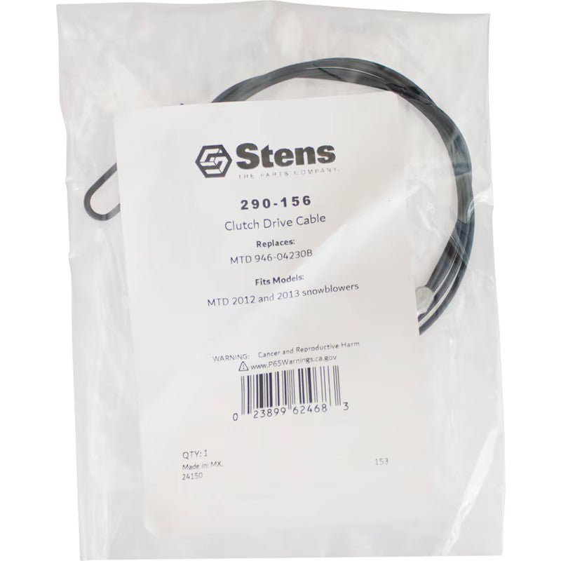 REPLACES MTD CLUTCH DRIVE CABLE 946 - 04230B CUB CADET FITS MTD 2013 STENS 290 - 156 - OPE Quality Parts