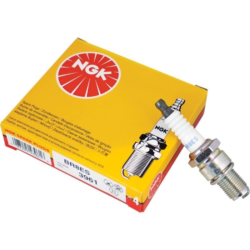 4PC REPLACES NGK SPARK PLUG 3961 BR8ES SOLID UNIVERSAL STENS 130 - 132 - 4 - OPE Quality Parts