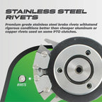 XTREME PTO CLUTCH 5217 - 15 OHV FITS 3 M 6960000 A - C WOLF 521711 STENS X0527A - OPE Quality Parts