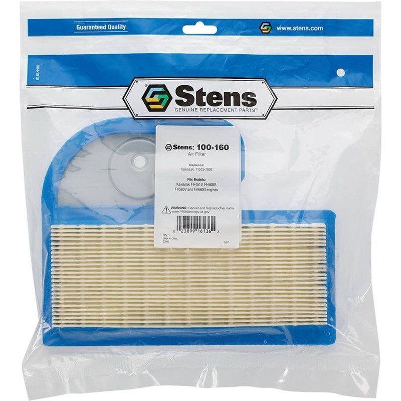 REPLACES KAWASAKI AIR FILTER 11013 - 7002 325 GT235 GX325 4902000004 STENS 100 - 160 - OPE Quality Parts