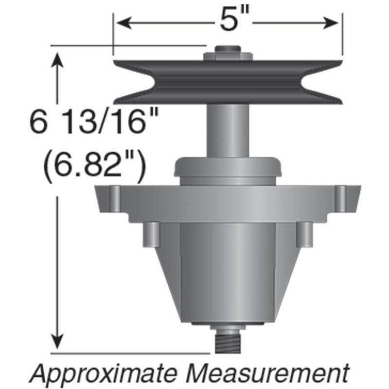 REPLACES CUB CADET SPINDLE ASSEMBLY 918 - 06980 FITS RZT - L50 LX50 STENS 285 - 707 - OPE Quality Parts