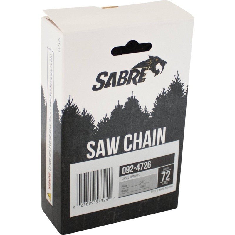 SABRE CHAINSAW CHAIN A2LM - 072G 20" 3 8 .058 A2LM072G A2LM72E 72 STENS 092 - 4726 - OPE Quality Parts