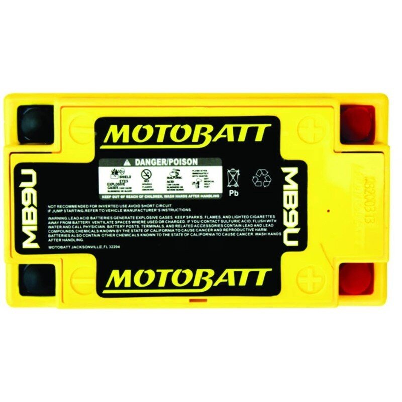 MOTOBATT BATTERY 0745 - 046 YAMAHA 12N - 73BG0 - 00 - 00 UNIVERSAL CAPACITY STENS MB9U - OPE Quality Parts