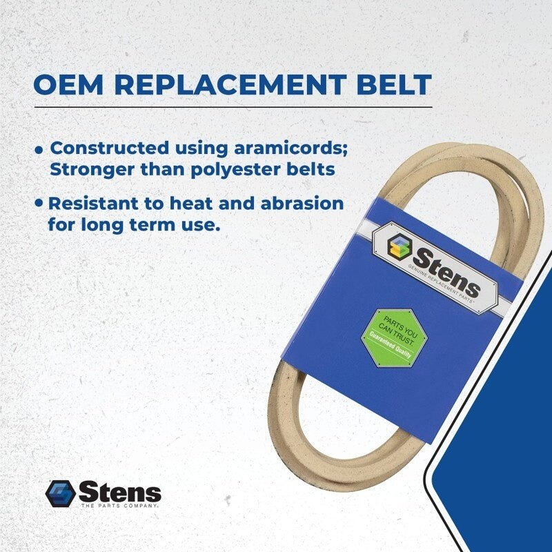 REPLACES CUB CADET ENGINE TO DECK BELT 01009787P Z - FORCE 48" 5 8" STENS 265 - 800 - OPE Quality Parts