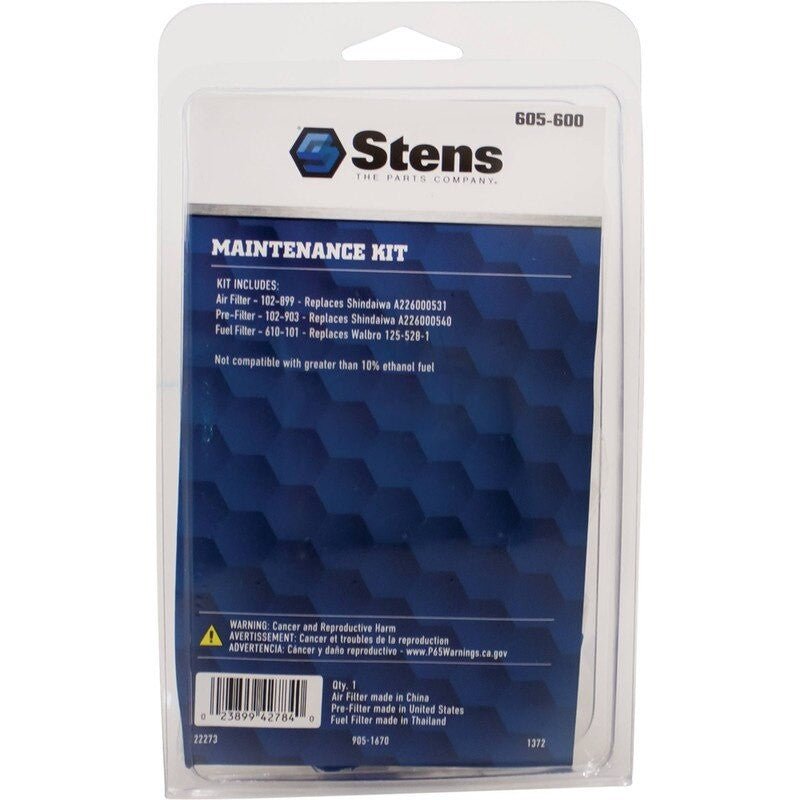 REPLACES SHINDAIWA MAINTENANCE KIT A226000540 EB802 EB8520 EB854 STENS 605 - 600 - OPE Quality Parts