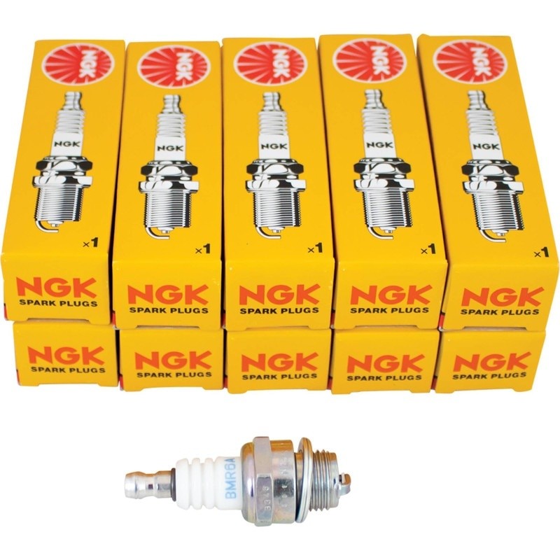 10PC REPLACES NGK SPARK PLUG 840 MAKITA RBC221 JOHN DEERE 23 STENS 130-690-10