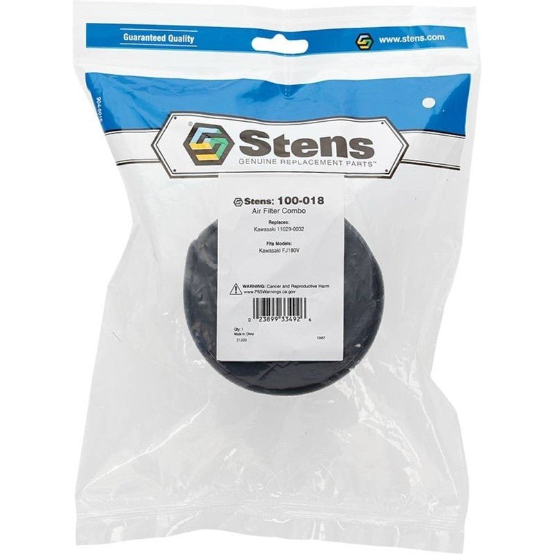 12PC REPLACES KAWASAKI AIR FILTER 11029 - 0049 UNIVERSAL STENS 100 - 018 - 12 - OPE Quality Parts