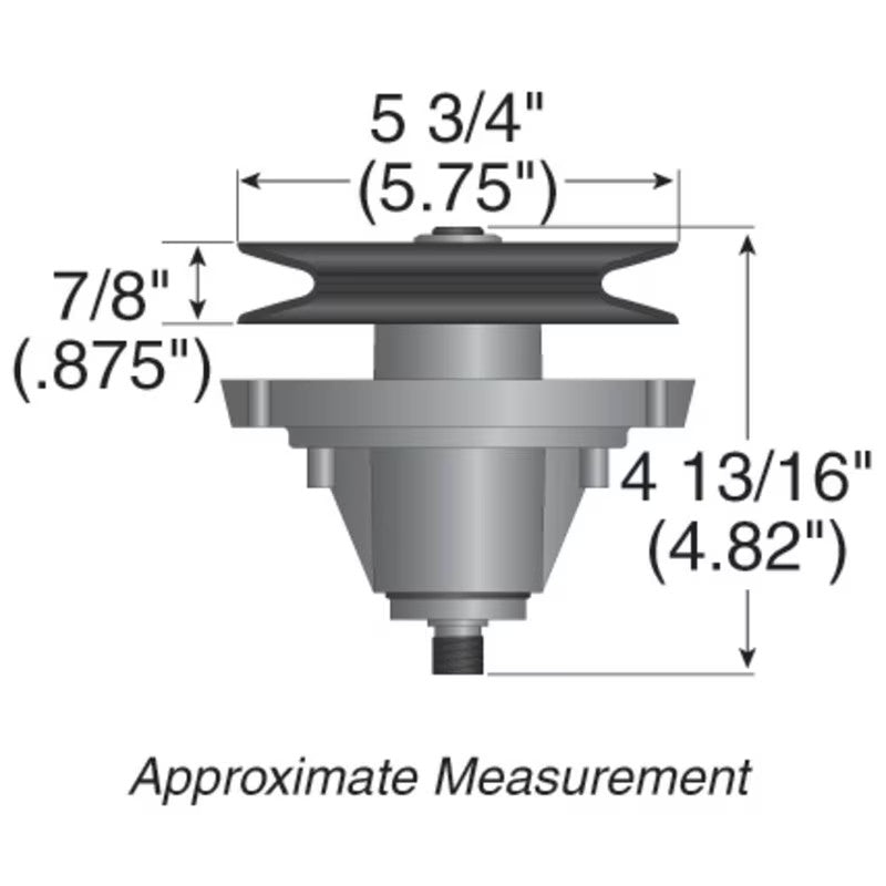 REPLACES MTD SPINDLE ASSEMBLY 918 - 0574C TROY - BILT 9180574C LTX1842 STENS 285 - 105 - OPE Quality Parts