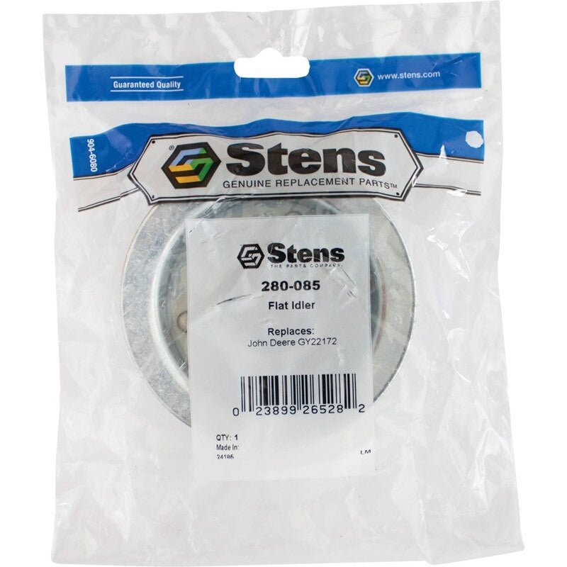 REPLACES JOHN DEERE FLAT IDLER GY22172 FITS E110 - E180 S100 - S240 8" STENS 280 - 085 - OPE Quality Parts