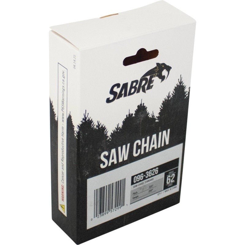 SABRE CHAINSAW CHAIN K1C - 62E 16" .325 3695 005 0062 K1C62G 23 RM3 STENS 096 - 3626 - OPE Quality Parts