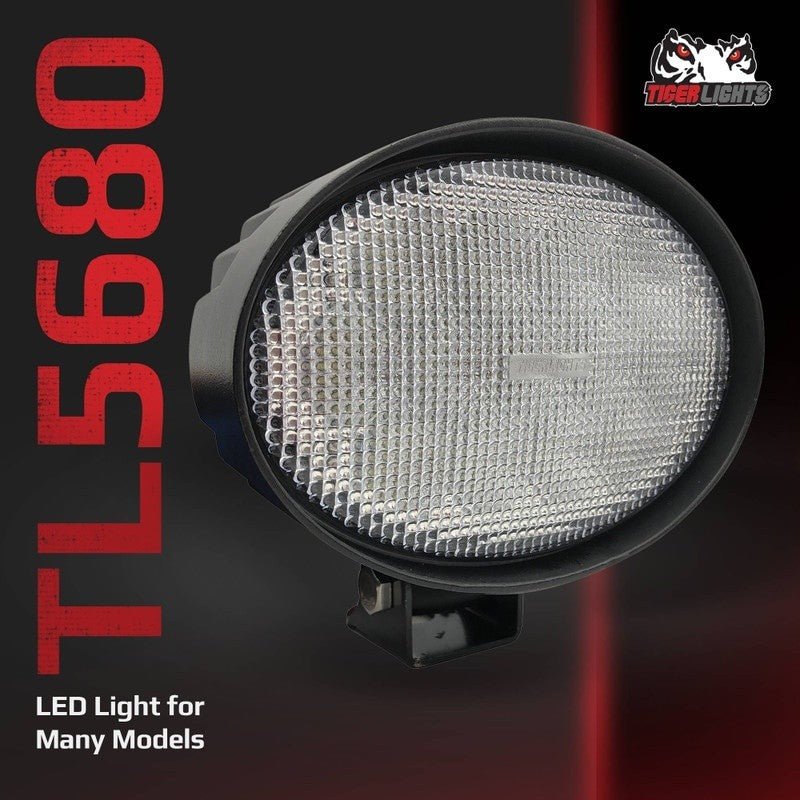 TIGER LIGHTS REPLACES JOHN DEERE LED LIGHT RE181281 FOR 4710 4720 STENS TL5680 - OPE Quality Parts