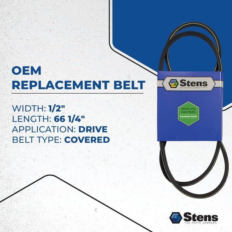 REPLACES BAD BOY DRIVE BELT 041 - 6400 - 00 CZT MZ MAGNUM ZT ELITE STENS 266 - 164 - OPE Quality Parts
