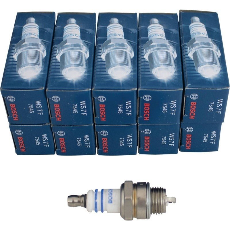 10PC REPLACES BOSCH SPARK PLUG 7545/WS7F ECHO TRIMMERS GT1100 STENS 130 - 120 - 10 - OPE Quality Parts