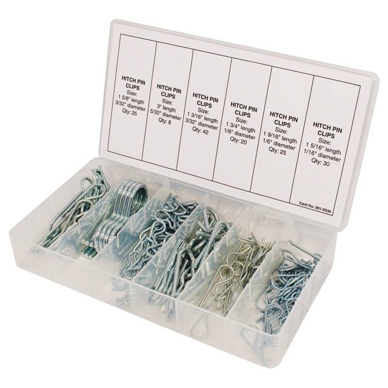 REPLACES UNIVERSAL HITCH PIN KIT 150 - PIECE TRAILERS 16" 32" 4" 8" STENS 415 - 224 - OPE Quality Parts