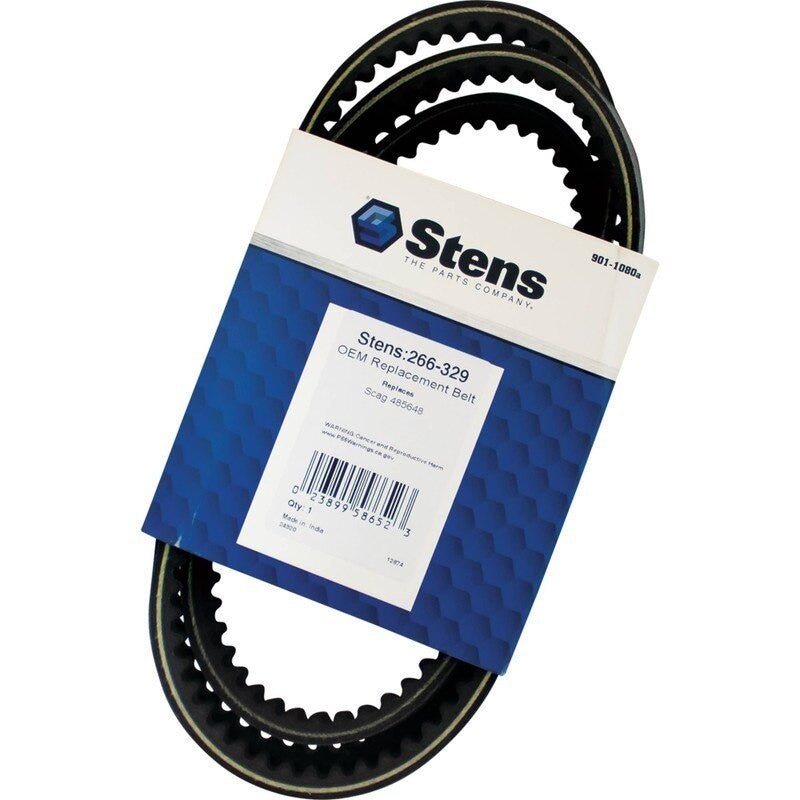 REPLACES SCAG DRIVE BELT 485648 FITS TIGER CAT II COGGED 70 1 2" STENS 266 - 329 - OPE Quality Parts