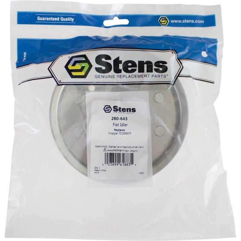 REPLACES SNAPPER FLAT IDLER 7023966YP EGT180H425K GT180H414K 18585 STENS 280 - 643 - OPE Quality Parts