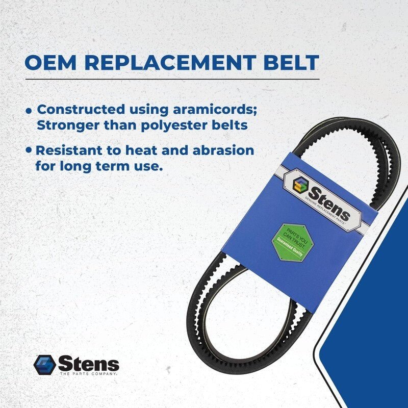 REPLACES SCAG DRIVE BELT 483157 FOR STC STWC SMWC 65 1 4" 483084 STENS 265 - 864 - OPE Quality Parts