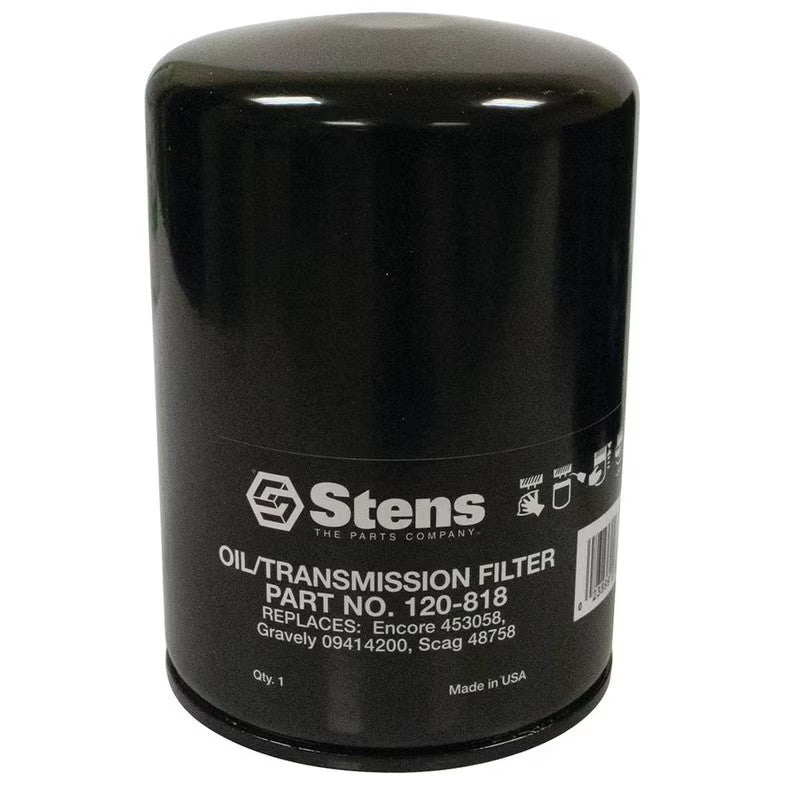 REPLACES SCAG TRANSMISSION FILTER 48758 BOBCAT 310 313 444 6515541 STENS 120 - 818 - OPE Quality Parts