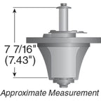 REPLACES GRASSHOPPER SPINDLE ASSEMBLY 623780 FITS M1 - 52 M1 - 61 52" STENS 285 - 955 - OPE Quality Parts