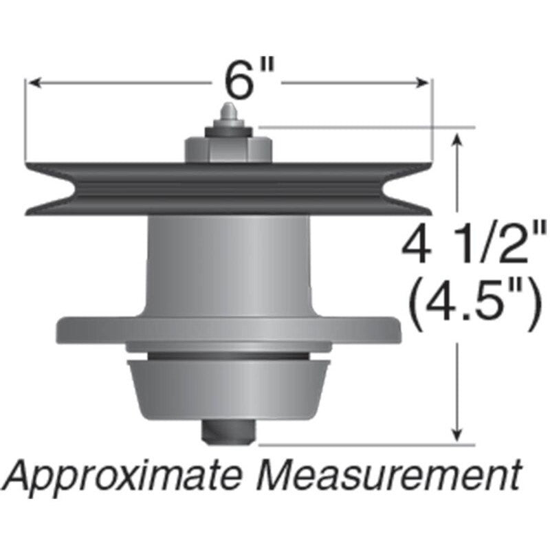 REPLACES JOHN DEERE SPINDLE ASSEMBLY AM121342 FITS GX325 - GX355 44" STENS 285 - 109 - OPE Quality Parts