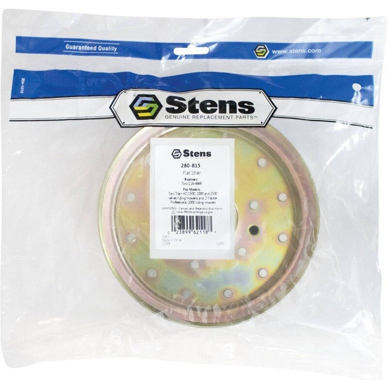REPLACES TORO FLAT IDLER 116 - 4669 TITAN HD 1500 2000 2500 1164669 STENS 280 - 815 - OPE Quality Parts