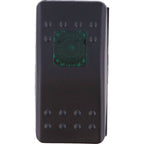 TIGER LIGHTS REPLACES TIGER LIGHTS LED ROCKER SWITCH 12 - 24V GREEN STENS TLSW2 - G - OPE Quality Parts