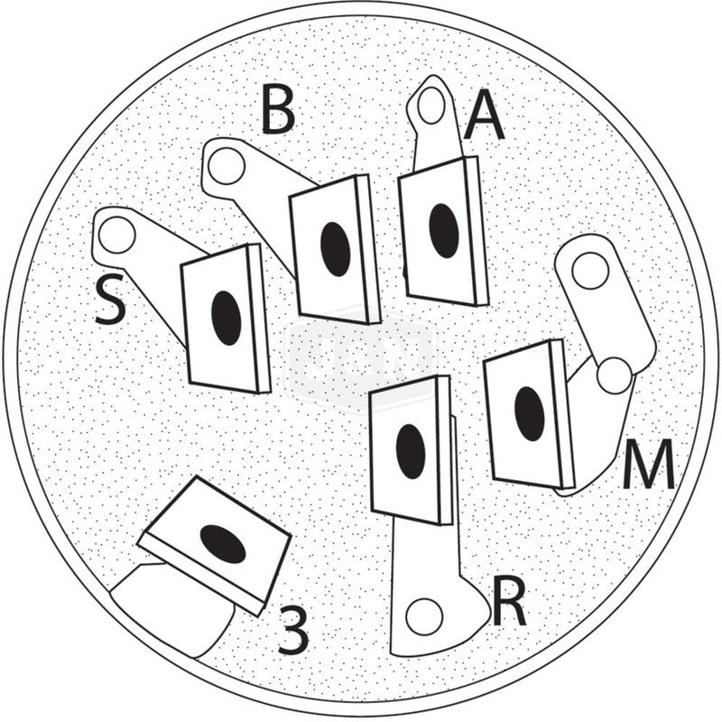 J&N REPLACES KOHLER IGNITION SWITCH SSW2835 25 099 02 04 FOR STENS 240 - 22091 - OPE Quality Parts