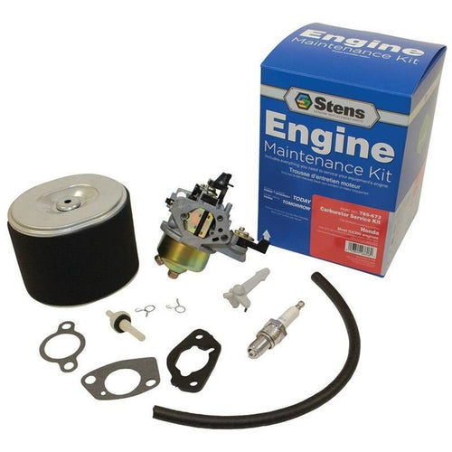 CARBURETOR SERVICE KIT REPLACES HONDA 16100 - ZF6 - V01 FITS GX390 16" STENS 785 - 673 - OPE Quality Parts