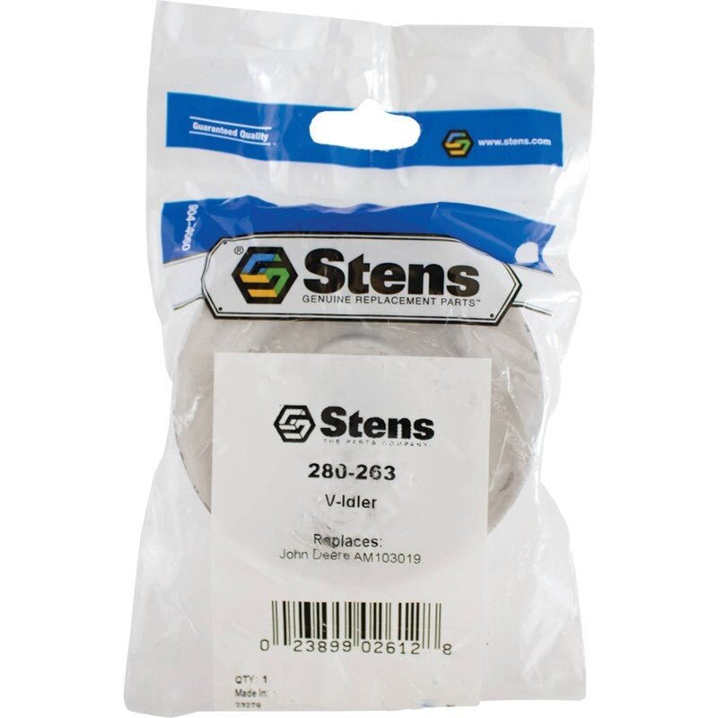 REPLACES JOHN DEERE V - IDLER AM103019 MURRAY 24H1682 AM32672 10702 STENS 280 - 263 - OPE Quality Parts