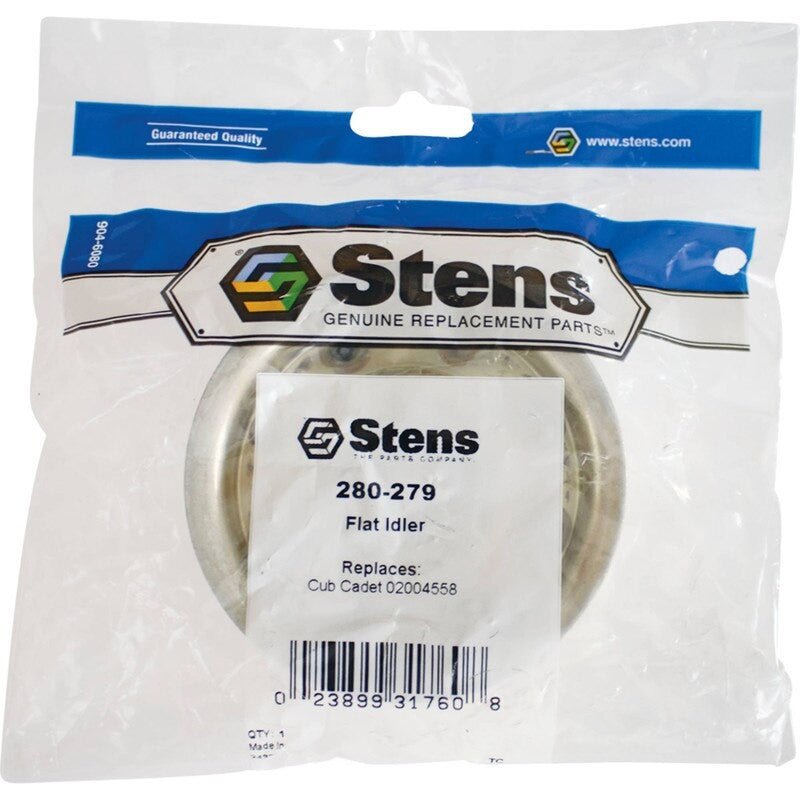 REPLACES CUB CADET FLAT IDLER 02004558 Z - FORCE 44 48 52 DECKS 44" STENS 280 - 279 - OPE Quality Parts