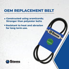 REPLACES SCAG DRIVE BELT 483172 TIGER CAT CUB WILDCAT 65 1 2" 5 8" STENS 265 - 865 - OPE Quality Parts