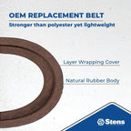 REPLACES WRIGHT DECK BELT 71460107 QUIKTRAK FOR 652R 652B 661R STENS 265 - 752 - OPE Quality Parts
