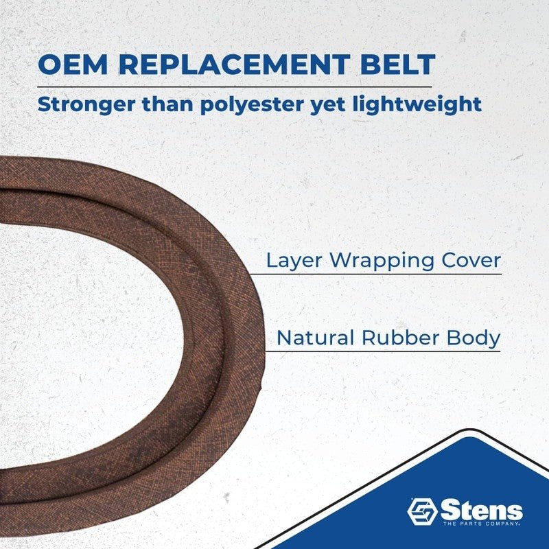 REPLACES WRIGHT DECK BELT 71460107 QUIKTRAK FOR 652R 652B 661R STENS 265 - 752 - OPE Quality Parts